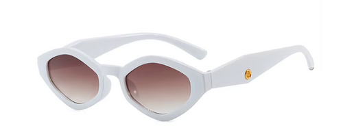 Amberly Sunglares ^ Color 02 (White/Double Tea)