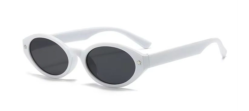 Retro Orbit Sunglares ^ Color 02 (White/Gray)
