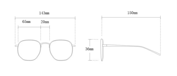 Metalo Sunglares ^ Color 03 (Black/Grey)