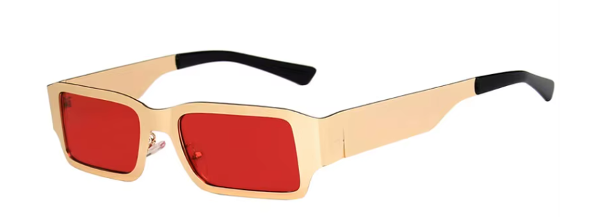 Metalo Sunglares ^ Color 02 (Gold/Red)