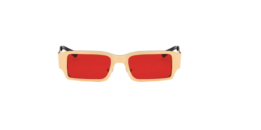 Metalo Sunglares ^ Color 02 (Gold/Red)