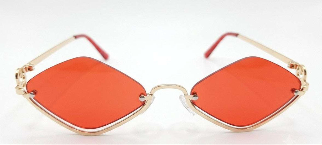 Rhombus Elite Sunglares ^ Color 02 (Gold/Pink)