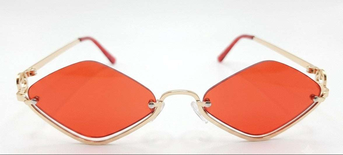 Rhombus Elite Sunglares ^ Color 02 (Gold/Pink)