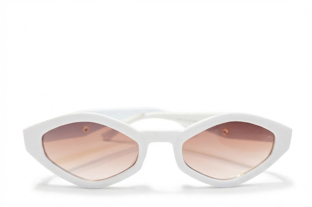 Amberly Sunglares ^ Color 02 (White/Double Tea)