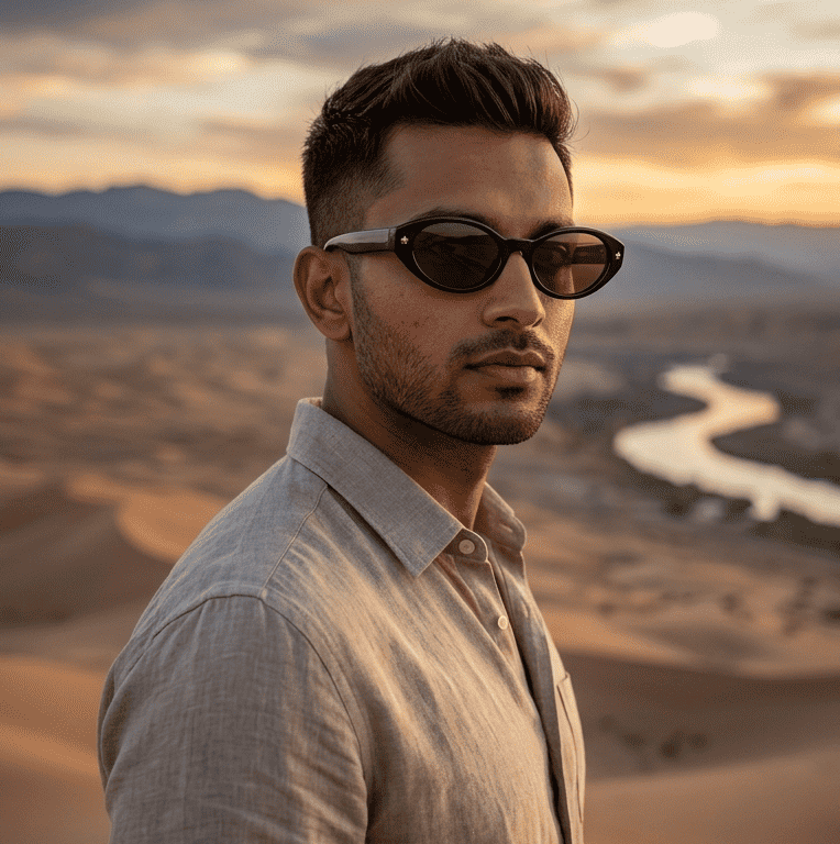Retro Orbit Sunglares ^ Color 01 (Black/Tea)