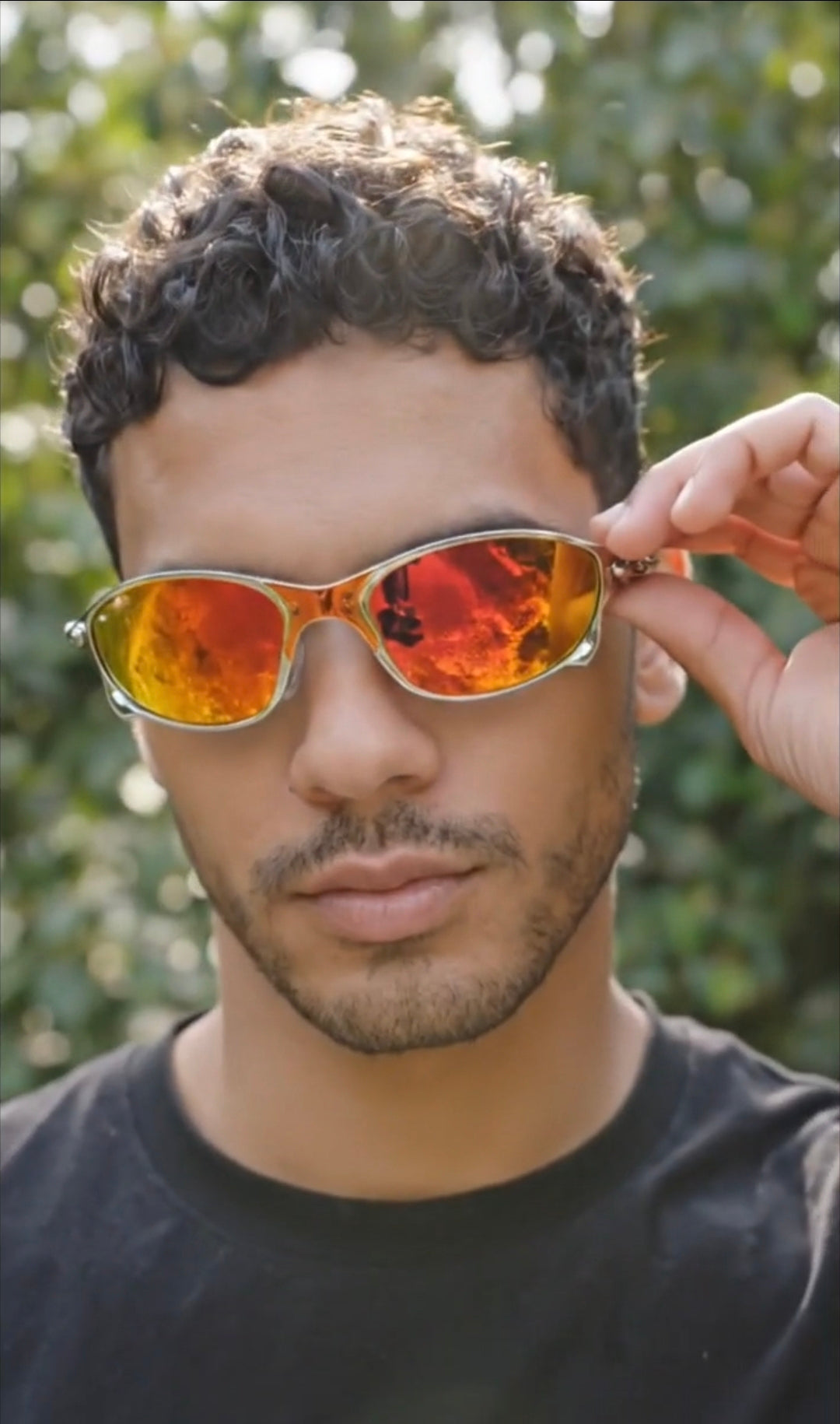 X-Vision Sunglares ^ Color 01 (Orange/Silver)