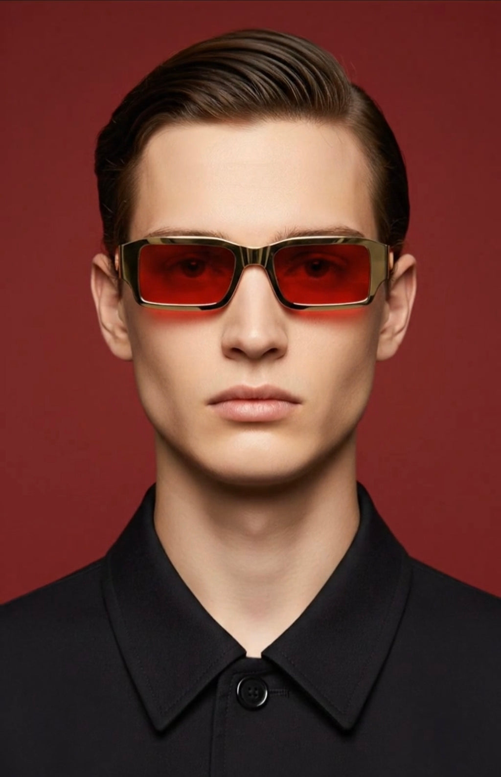 Metalo Sunglares ^ Color 02 (Gold/Red)