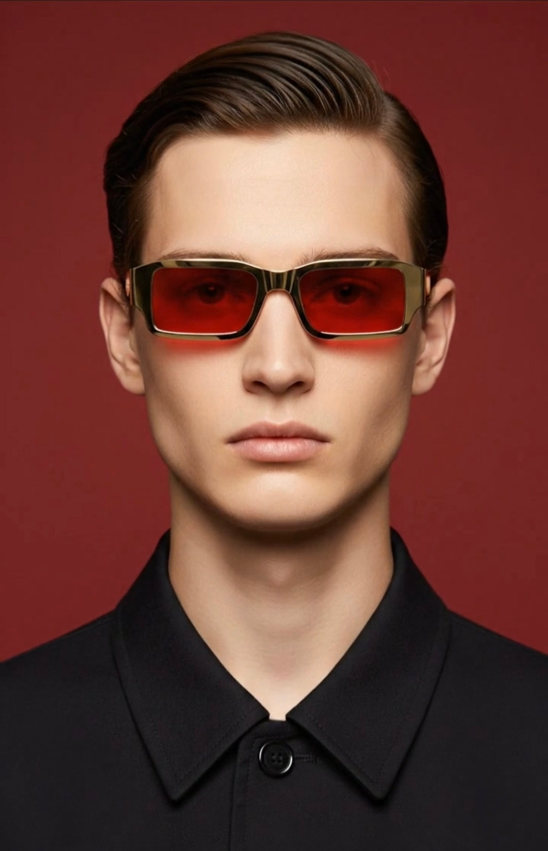Metalo Sunglares ^ Color 02 (Gold/Red)
