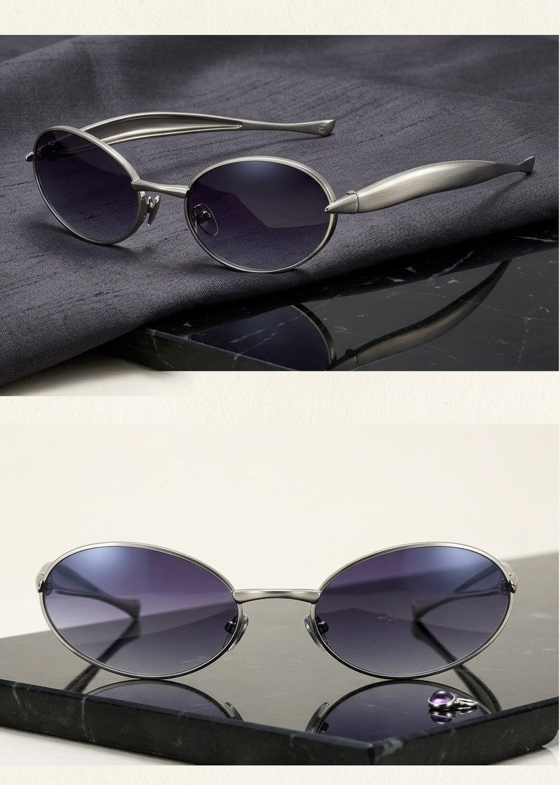 Solstice Sunglares ^ Color 02 (Silver/Purple)