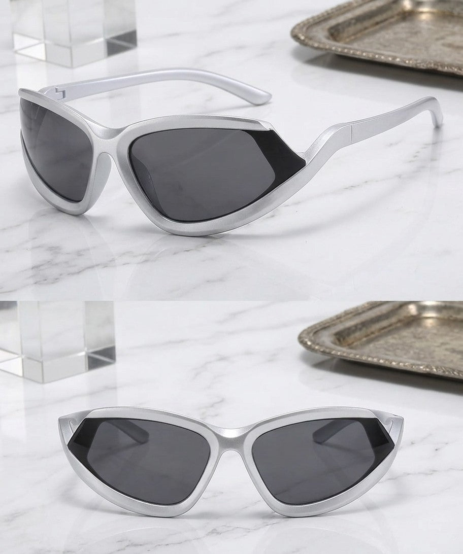 Cyberwing Sunglares ^ Color 02 (Silver/Gray)