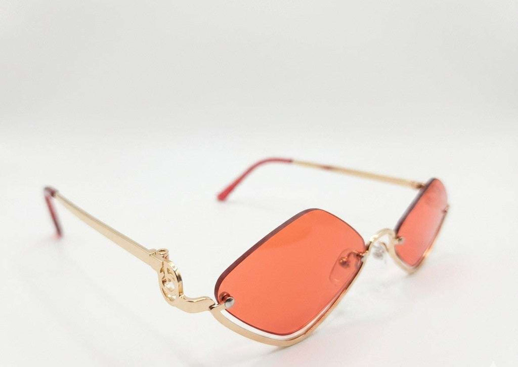 Rhombus Elite Sunglares ^ Color 02 (Gold/Pink)