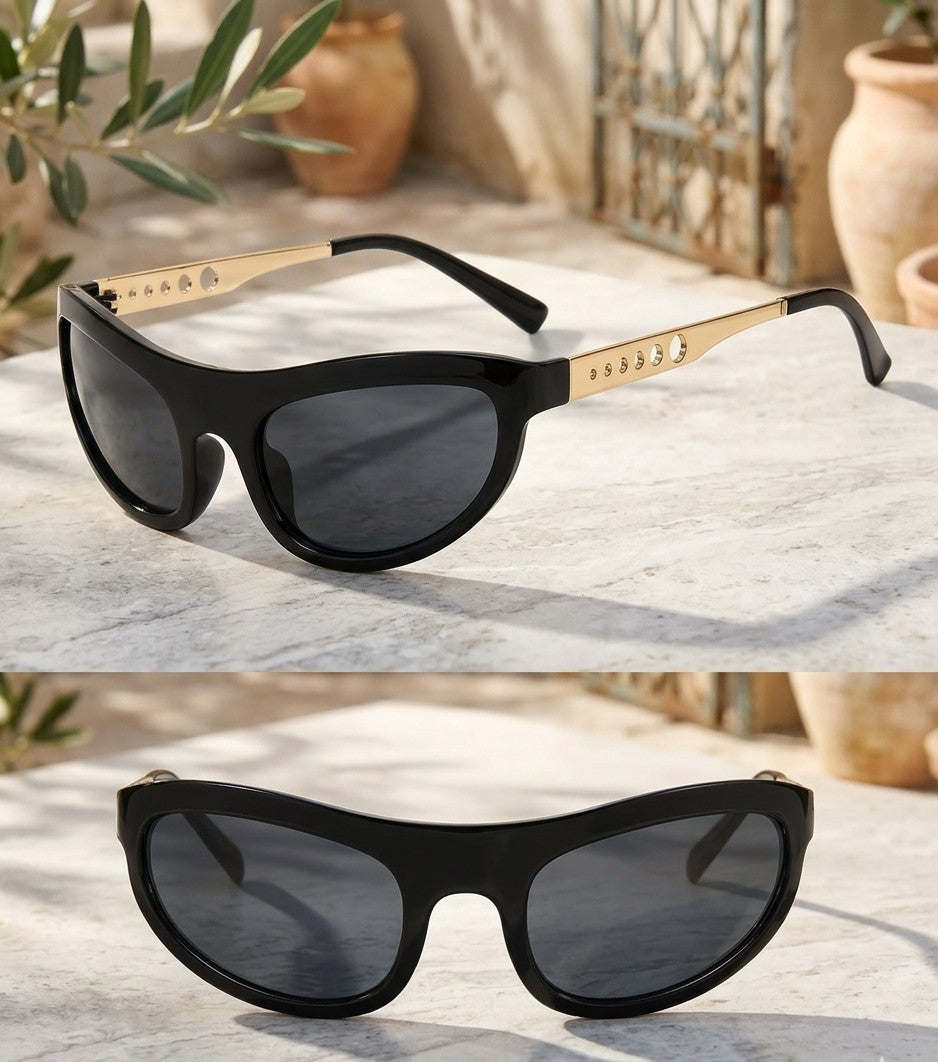 Catish Sunglares ^ Color 03 (Black/Golden)
