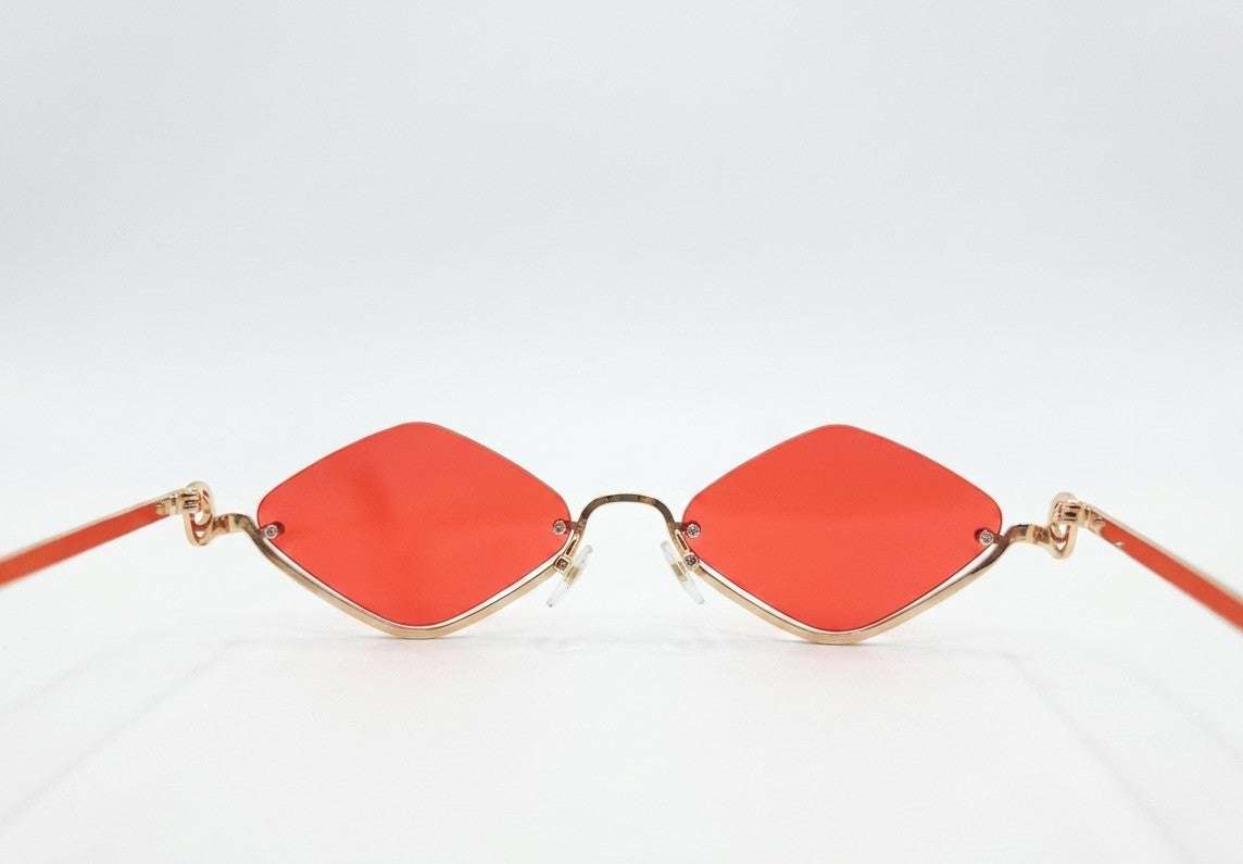 Rhombus Elite Sunglares ^ Color 02 (Gold/Pink)