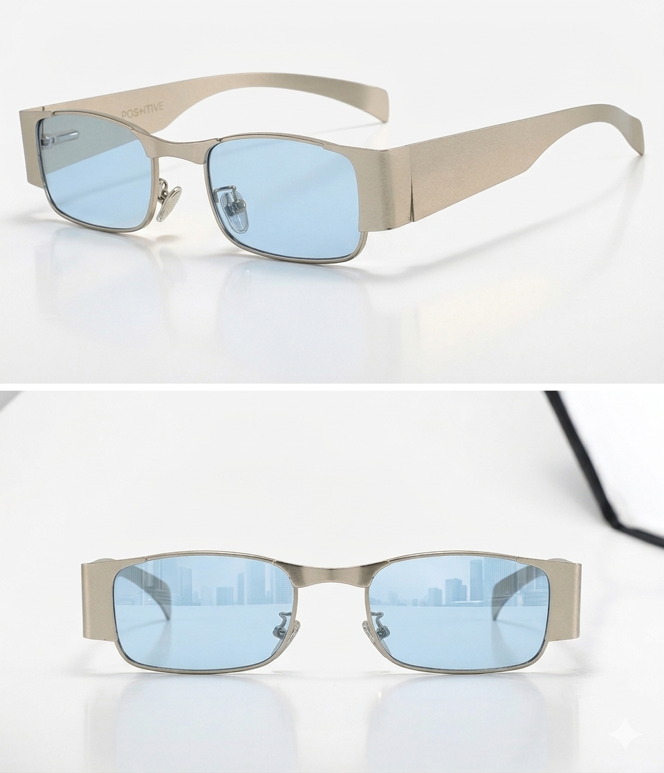 Facet Sunglares ^ Color 03 (Silver/Blue)