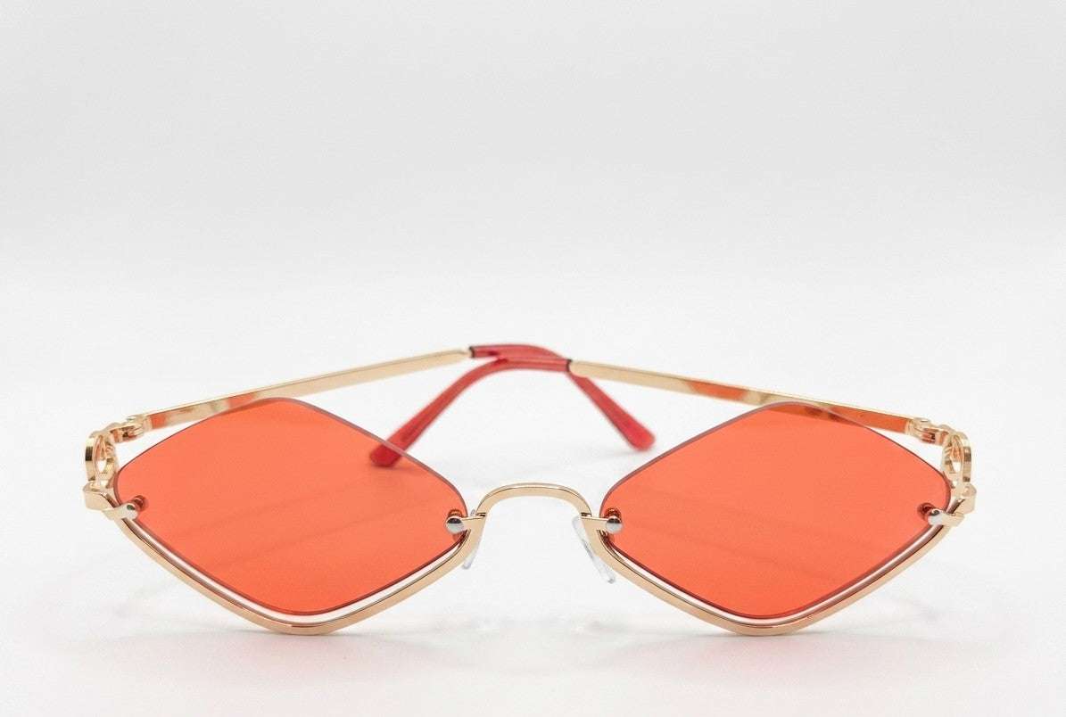 Rhombus Elite Sunglares ^ Color 02 (Gold/Pink)