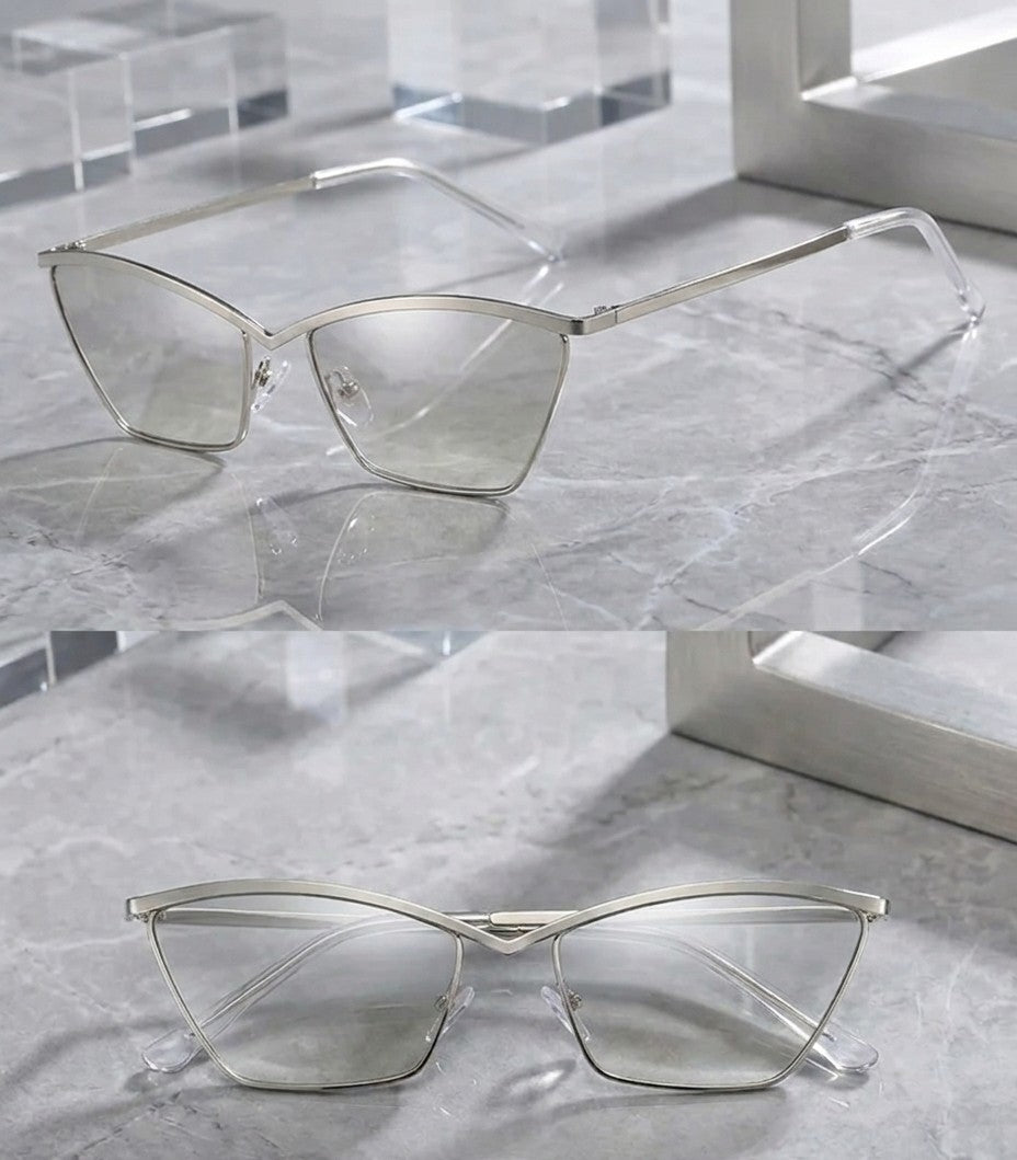 Onyx wing Sunglares ^ Color 02 (Silver/Silver mercury)