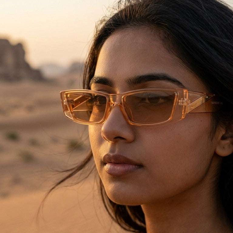 Linearo Sunglares ^ Color 02 (Beige/Golden)
