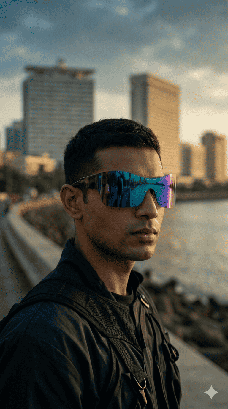 Splinter Sunglares ^ Color 02 (Black/Blue)