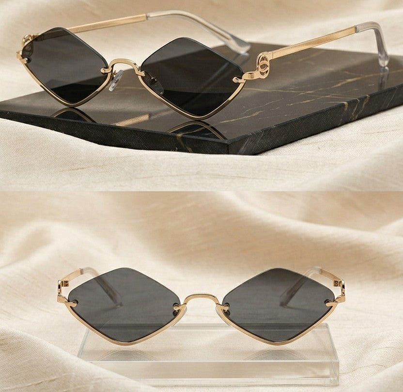Rhombus Elite Sunglares ^ Color 01 (Gold/Gray)