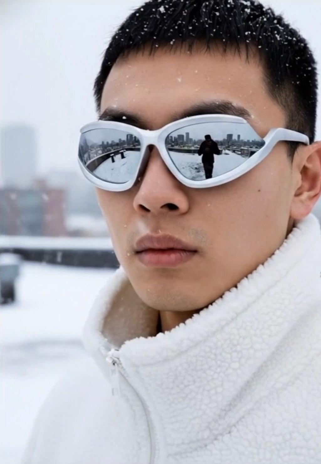 Cyberwing Sunglares ^ Color 02 (Silver/Gray)